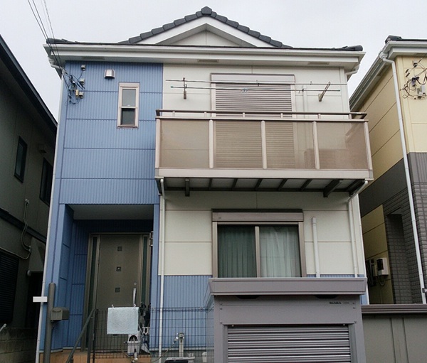 神奈川県横浜市鶴見区-外壁塗装-施工前