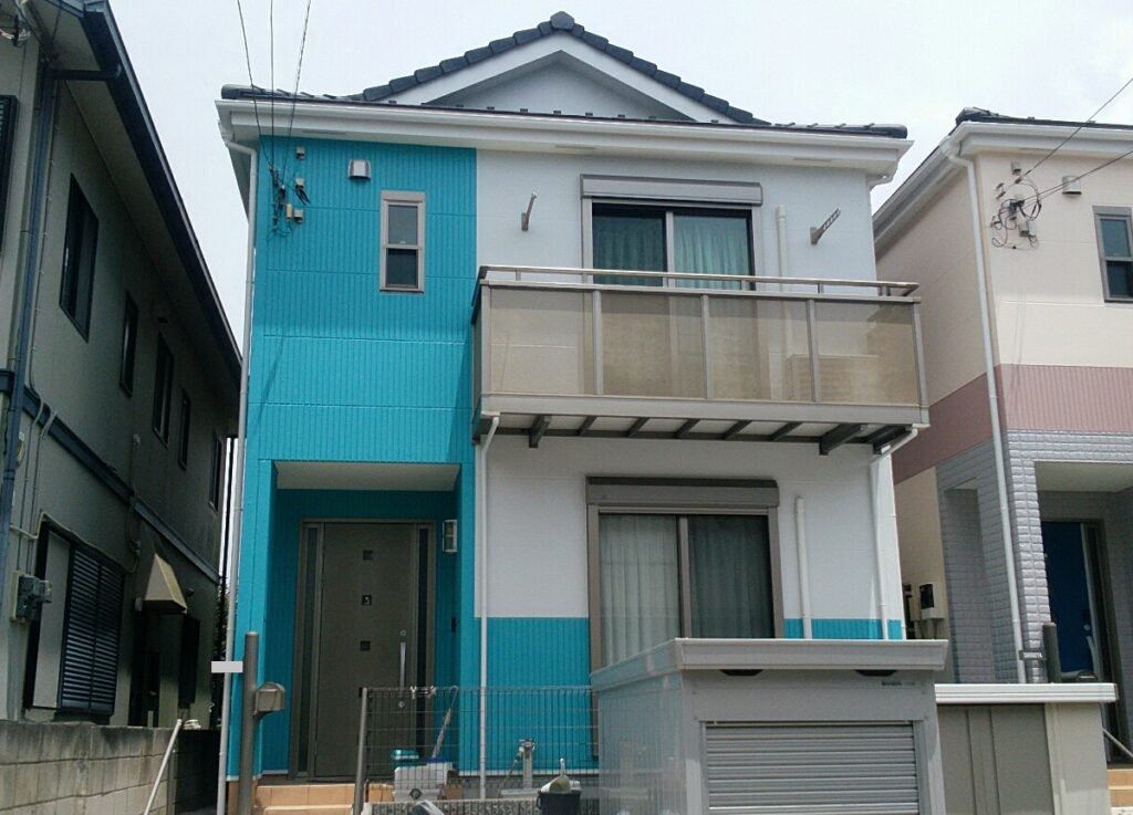神奈川県横浜市鶴見区-外壁塗装-施工後