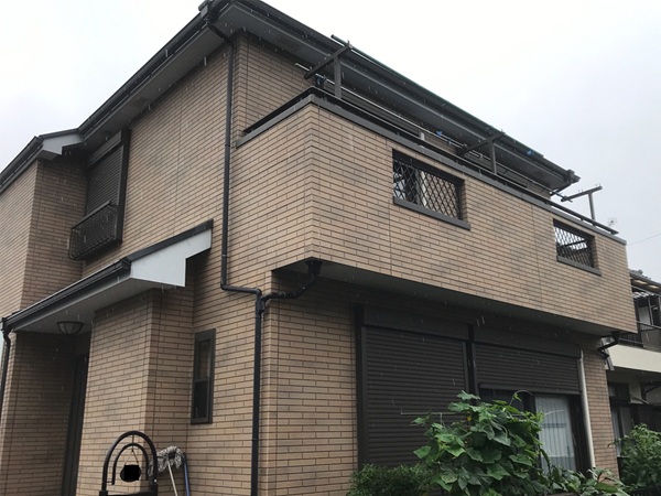 神奈川県横浜市-外壁塗装-施工前
