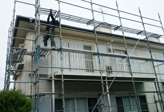 施工現場の様子