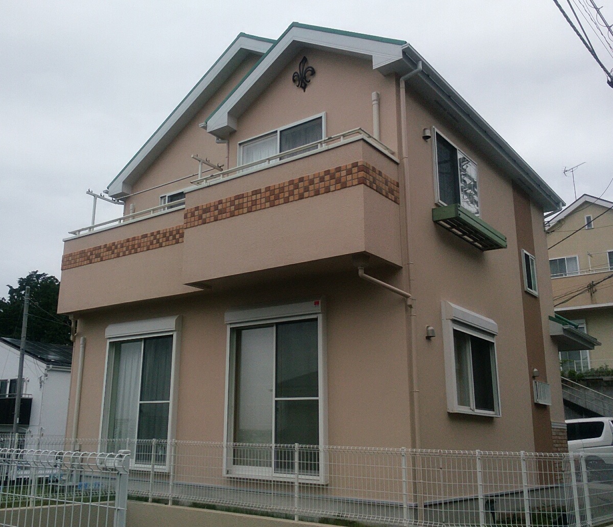 神奈川県横浜市保土ヶ谷区-塗装工事-完工
